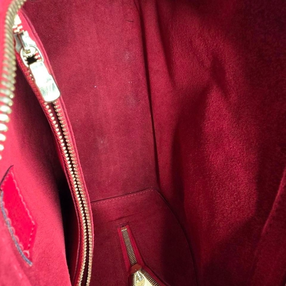 Red Louis Vuitton Epi leather bag and wallet set - Picture 7 of 8